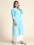 Hand Embroidery Chikankari Long Kurti for Women | Stylish Casual | Fancy